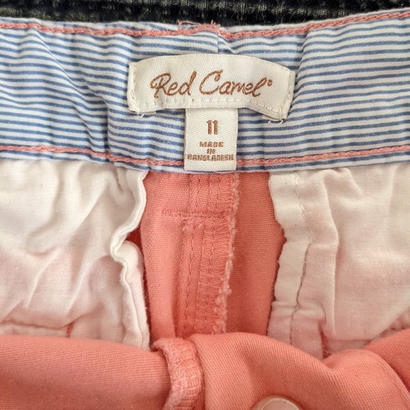Red Camel Shorts Lightweight Jeans Juniors Sz 11 – orange/peach - Picture 8 of 16